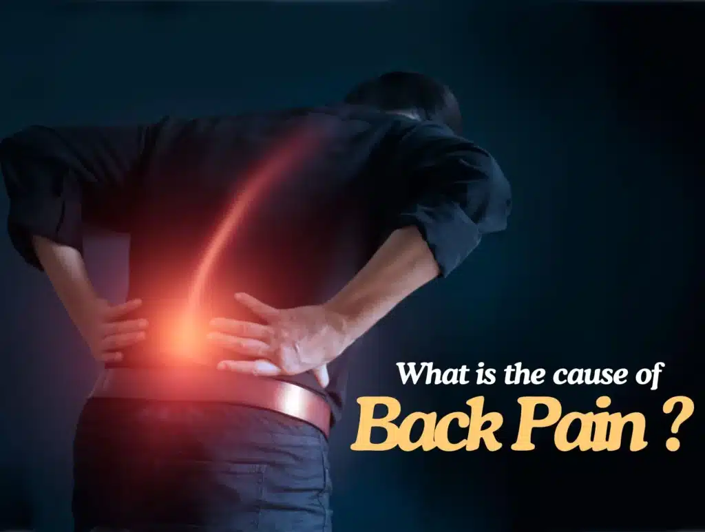 What is the cause of Back Pain?