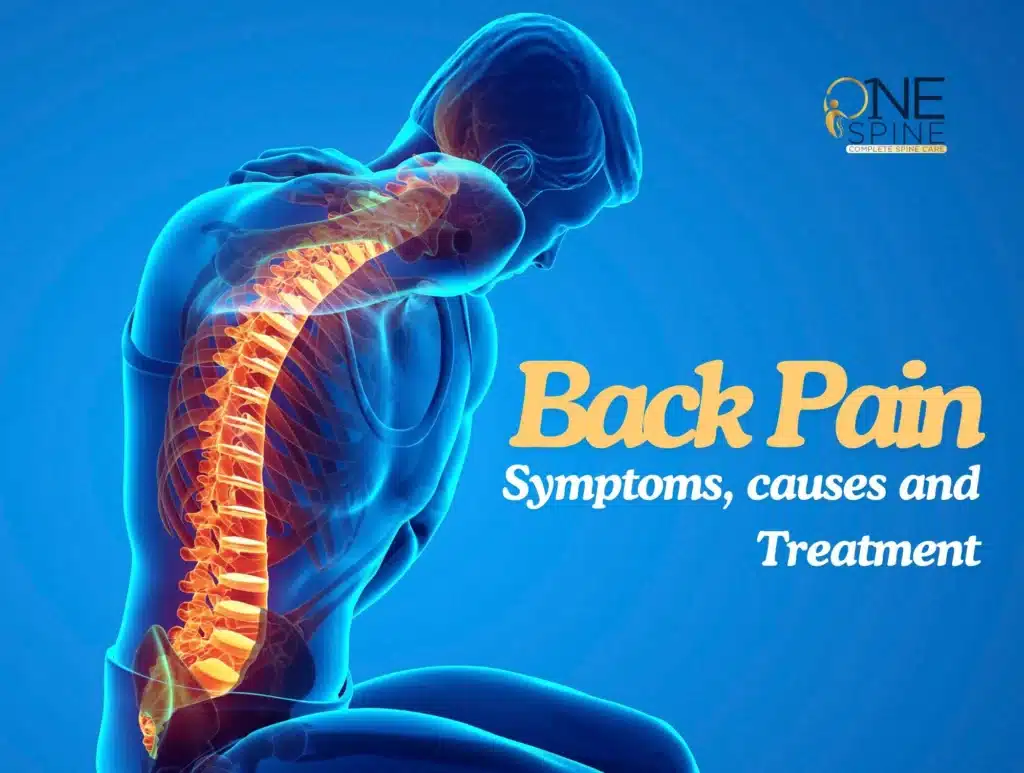 back pain Symptoms, causes and Treatment