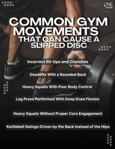 Blog 10 The Most Common Gym Exercises That Can Cause a Slipped Disc