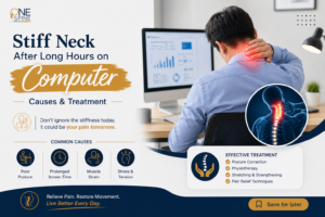 Stiff Neck After Long Hours on Computer