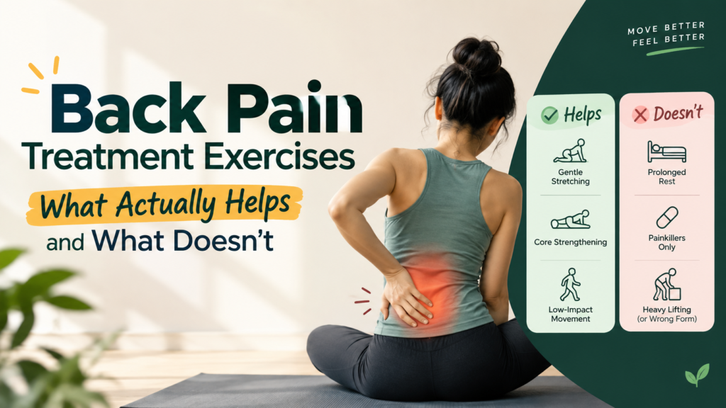 back pain treatment exercises